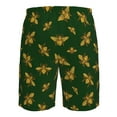 thumbnail image 6 of Kdxio Hohey Bee Pattern Mens Casual Shorts - Drawstring Summer Beach Sports Shorts for Men, 6 of 9