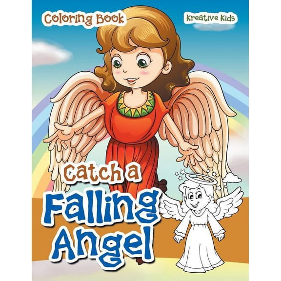 Catch A Falling Angel Coloring Book (Paperback)
