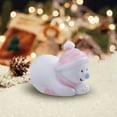 thumbnail image 4 of Miniature Snowman Ornaments, Small Resin Snow Scene Decor for Tabletop Dollhouse, DIY Christmas Mini Figurines for s Crafts(E), 4 of 4