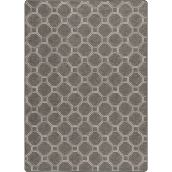 Milliken Imagine Area Rug STONEBRIDGE Stonebridge Smoked Silver 3' 10" x 5' 4" Rectangle
