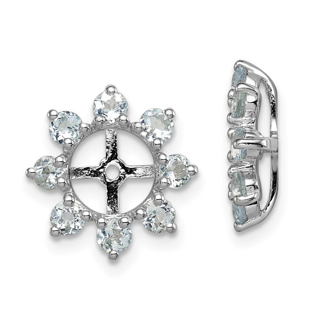 925 Sterling Silver Aquamarine Jackets Jacket Birthstone March