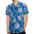 thumbnail image 4 of High Quality Hawaiian Shirts for Men Short Sleeve Aloha Beach Shirt Floral Summer Casual Button Down Shirts Blouses JC4H9G, 4 of 7