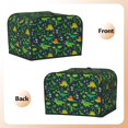 thumbnail image 3 of Rateoe Dinosaurs Pattern Toaster Covers 4 Slice Wide Slot,Bread Machine Cover,Bread Dust Cover & Fingerprint Protection,Appliance Covers, 3 of 6