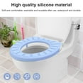 thumbnail image 4 of Soumake Silicone Toilet Seat Cover Reusable Waterproof Portable Keep Clean Safe in Public Toilets for Adults And Kids, 4 of 8