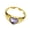 Gold Plated Purple, variant on Women Gemstone Heart-Shaped Ring Classic With Sparkling Cubic Zirconia Promise Proposal Anniversary Rings Gold Plated Red Size 5
