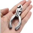 thumbnail image 1 of Compact Multitool Set, Solid Stainless Steel Multipurpose Pliers, Precision Crafted With Quick Release Mechanism, Ideal For Outdoor Activities And Everyday Carry, 1 of 5