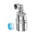 thumbnail image 4 of Control automático del nivel de agua Válvulas de flotador de agua Durable para sumidero de cisterna Conector macho Válvulas de bola flotantes Válvulas espesar 1inch de lado Cola Válvulas de control de nivel, 4 of 7