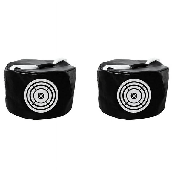 2X Golf Impact Power Smash Bag Hitting Swing Training Aids Trainer Bag,Black