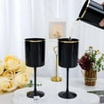 thumbnail image 5 of 36 Pack Plastic Champagne Flutes - 6 Oz Disposable Champagne Glasses - Square Clear Plastic Toasting Glasses for Party Birthday Anniversary Wedding, 5 of 9
