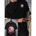 thumbnail image 1 of Camiseta de algodón Tokyo para hombre, marca de lujo, moda, talla grande, pantalón corto informal, ropa de calle de manga, estampado clásico, recién llegado, camiseta S-4XL, 1 of 5