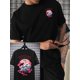 thumbnail image 1 of Camiseta de algodón Tokyo para hombre, marca de lujo, moda, talla grande, pantalón corto informal, ropa de calle de manga, estampado clásico, recién llegado, camiseta S-4XL, 1 of 5