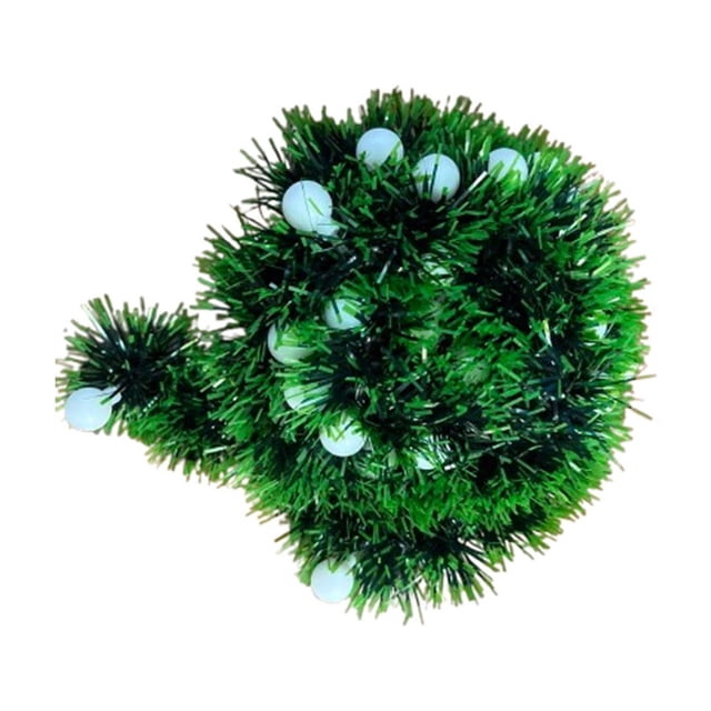 Outdoor Christmas Decorations Christmas Decorative Rattan with White Shade 5 Meter 50 Bulbs Christmas Tree Thanksgiving Decoration Battery Operated Batteries Not Included Christmas Tree Decorations