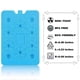 thumbnail image 5 of melotizhi Conditioning Fan Ice Box 200ml Ice Brick Ice Board Ice Pack Reusable Ice Box, Green, 5 of 9