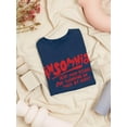thumbnail image 3 of Insomnia Stop Thinking T-Shirt Women -Image by Shutterstock, Female 4X-Large, 3 of 4