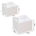 thumbnail image 6 of Hloma 10Pcs Gift Box Freestanding Easy to Carry Paper All Match Fantasy Gift Container for Bakery, 6 of 8