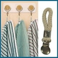 thumbnail image 3 of Towel Clip Clothes Rack Laundry Clamps Craftsmanship Rustproof Clamp Cotton Fine Workmanship Bathroom Metal Hanging Clamps Simple Operation Home Supplies Type 2, 3 of 6