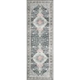 thumbnail image 3 of Loloi Skye Charcoal / Multi 6'-0" x 6'-0" Round Area Rug, 3 of 7