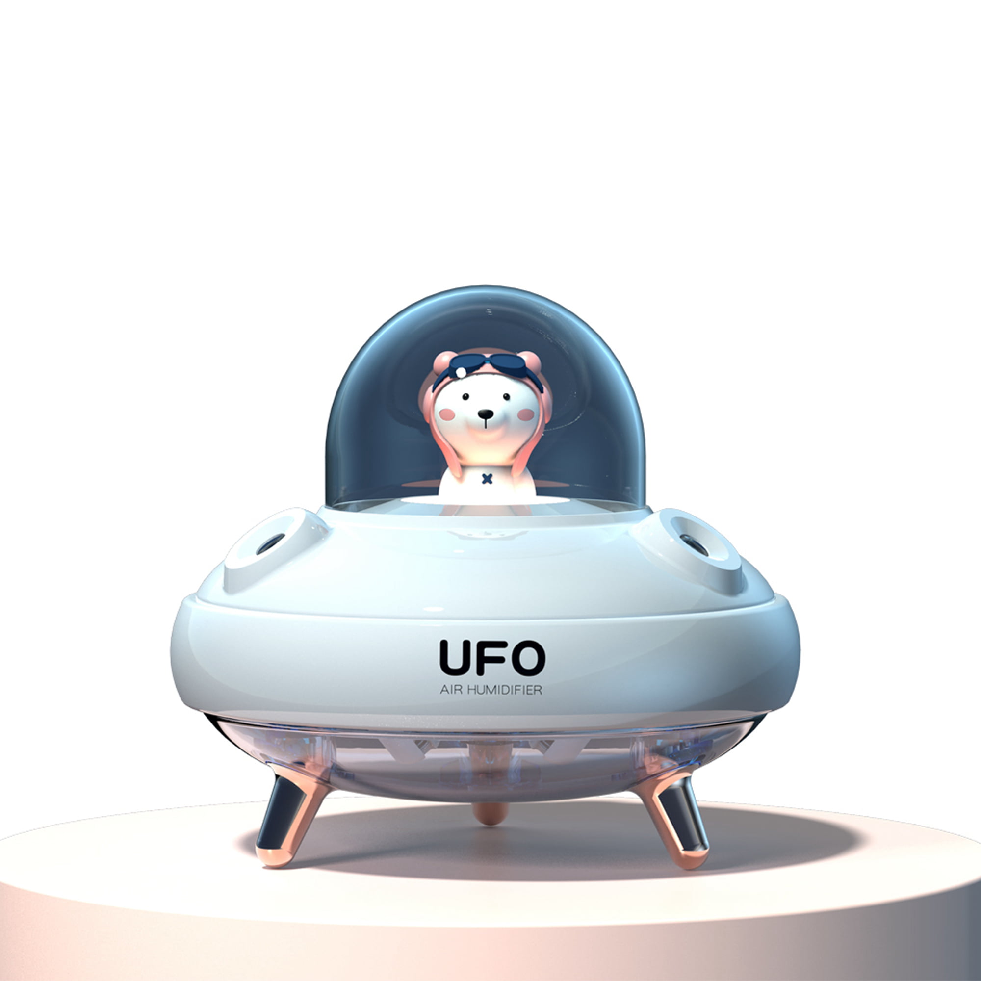 Portable Car HomeUse USB Mini UFO-Shape Humidifier Air Diffuser Aroma Mist Maker