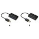 thumbnail image 3 of Bearachild Estación de acoplamiento de concentrador USB 4 en 1, carga rápida, controlador de velocidad rápida, divisor libre, teclado, Cables de computadora USB3.0, 3 of 6