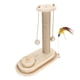 thumbnail image 4 of Poste Rascador Para Gatos, Pista De Bolas De 2 Capas, Poste Alto Interactivo Para Gatos, Rascador Para Gatos, Rascador Para Gatitos, Postes Para Rascar De Sisal Con Bola, 4 of 7