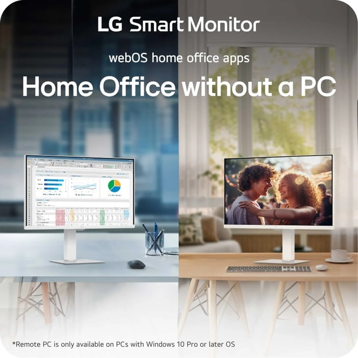 LG 27-Inch Smart 4K UHD (3840 x 2160) IPS Computer Monitor