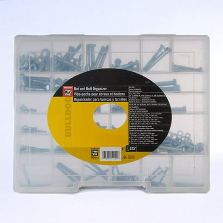 Bulldog Hardware Nut and Bolt Organization Kit