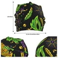 thumbnail image 6 of Kll Carnival Mardi Gras3 Winter Fall Beanie Knit Hats For Men & Women - Warm & Soft Stylish Toboggan Caps For Cold Weather, 6 of 9
