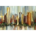thumbnail image 3 of Reeves, Tom 24x17 Black Modern Framed Museum Art Print Titled - Metropolis, 3 of 5