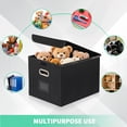 thumbnail image 5 of PHANCIR Foldable File Box Collapsible with Lid & Slides, Multi-purpose Storage with Pragmatic Design Files Boxes for School, Home, Office, 5 of 8