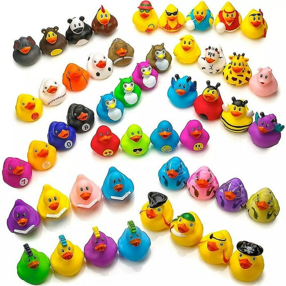 20pcs Rubber Duck Bath Toy