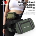 thumbnail image 2 of WEST BIKING Sac Banane Polyvalent pour la Course - Sac Bandoulière Extérieur Multifonction pour le Cyclisme, la Randonnée et les Sports - Support de Téléphone Compact de Couleur Orange, 2 of 6