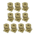 thumbnail image 4 of GUOOL 10 Pairs Clasps Snaps Buttons DIY Purses Handbag Craft 14mm Bronze, 4 of 6