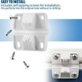 thumbnail image 3 of Cooler Plastic Hinges kit Replacement for Coleman Coolers - 4 Pack, 3 of 5