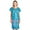 Green, variant on Casual Nights Women's Round Neck Mu-Mu Housecoat Lounger