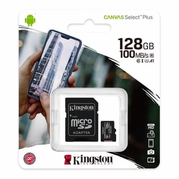 Micro SD Kingston 128 Gb Clase 10
