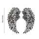 thumbnail image 3 of 1 Pair Angel Wings Metal Mural Wall Sculpture Decor for Living Room, 3 of 5