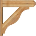 thumbnail image 3 of Ekena Millwork 8"W x 32"D x 32"H Funston Rough Sawn Craftsman Outlooker, Western Red Cedar, 3 of 4