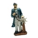 thumbnail image 1 of Figura de pescador, estatua de escritorio, decoración del hogar, adorno de interior, regalo de Navidad, con timón, 1 of 9