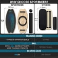 thumbnail image 4 of 7 Modes Wobble Board with Adjustable Stoppers, Roller and Balance Ball - Exercise Balancing Stability Trainer for Workout Core Trainer Physical Therapy, Non Slip, 4 of 8