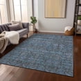 thumbnail image 2 of Addison Rugs Machine Washable Indoor/ Outdoor Traditional Boho Chantille Rug Teal - 9' x 12', 2 of 5