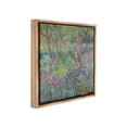thumbnail image 4 of Stupell Industries Lavender Garden Path Landscape Painting Brown Floater Framed Canvas Art Print Wall Art, 18 x 18, 4 of 10