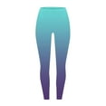 thumbnail image 3 of QATAINLAV Hoy Oferta Flash Womens Full Length High Waisted Athletic Running Leggings Gym Soft Yoga Ankle Pants Tummy Control Workout Tights Mint Green L, 3 of 4