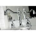 thumbnail image 4 of Kingston Brass KS1971NX Hamilton Widespread Bathroom Faucet with Brass Pop-Up, Polished Chrome, 4 of 8