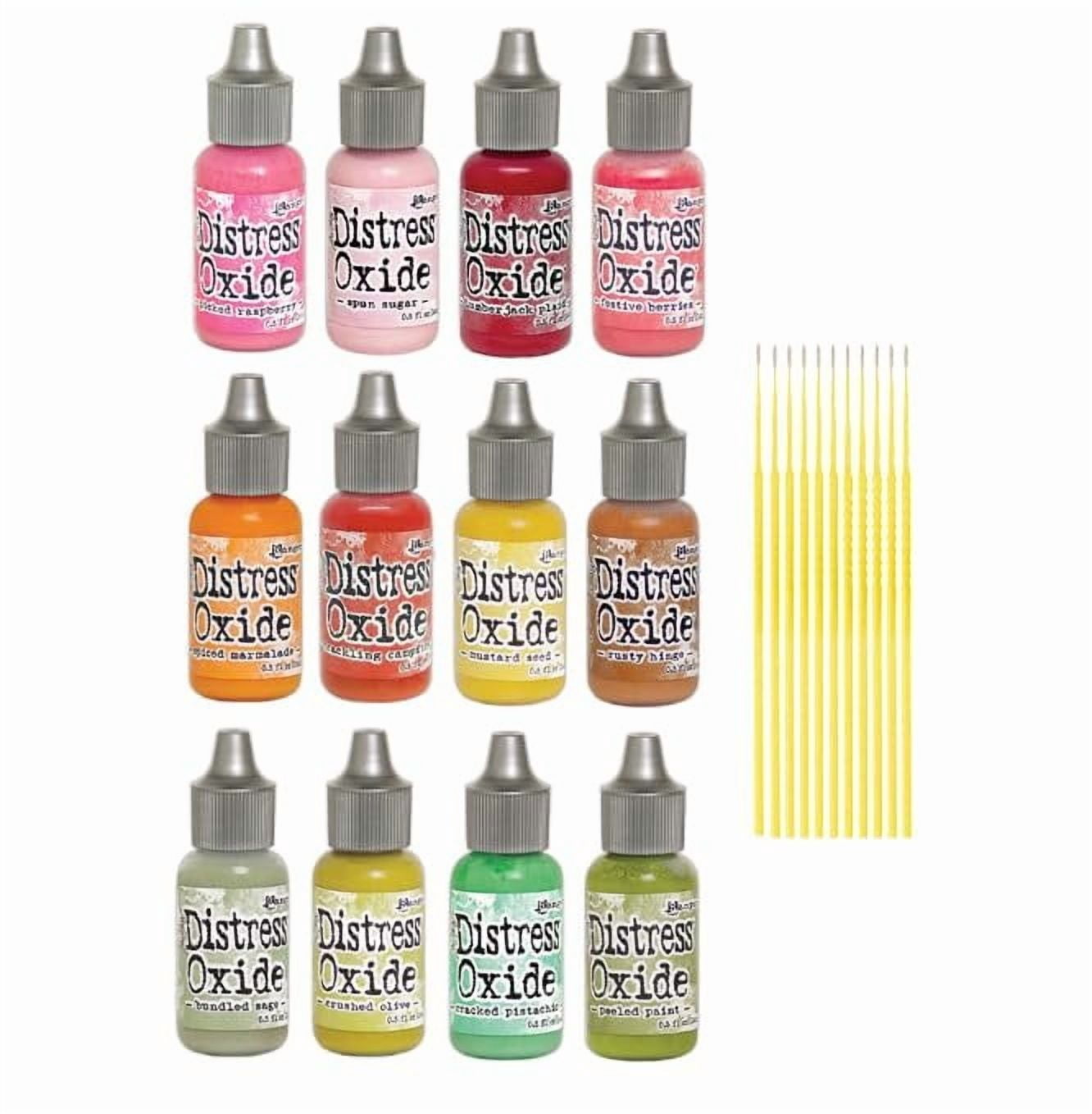 Mini Distress Oxide Pad Reinker Bundles - Ranger Tim Holtz Mini Distress Oxide Pad Reinkers with Trebbies Detail Sticks Kits #1, #2, & 3