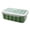 Green, variant on Gumesh 6-Cavity Silicone Freezer Tray with Lid, Reusable Food Storage Container for Puree & Portion Control