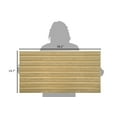 thumbnail image 4 of Dundee Deco 3D Wall Panels, PVC, Faux Wood in Gold, Sample 6 in X 6 in, 4 of 6