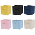 thumbnail image 4 of Coofit Clothes Storage Box Foldable Non-woven Fabric Closet Organizer Box Storage Bin, 4 of 10