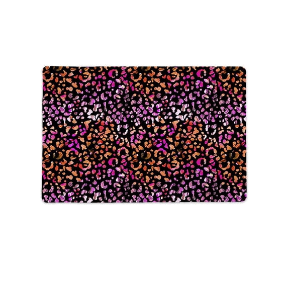 Leopard Watercolor Print Mat Rectangle -Image by Shutterstock,