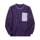 thumbnail image 4 of pstuiky Camisas para hombre de manga larga, Sudadera con cuello redondo, manga larga, color liso, para hombre, cómoda y cálida para el hogar tops de invierno para hombre s, 4 of 9