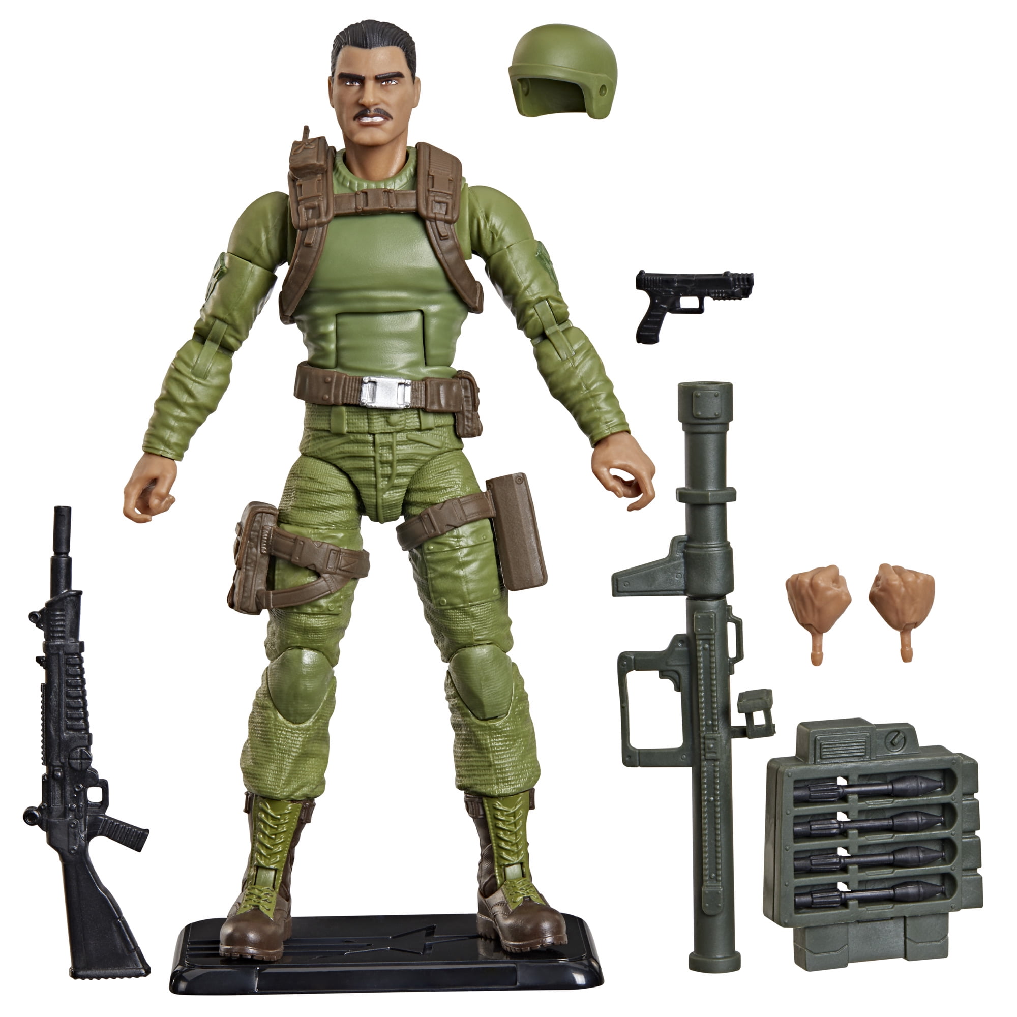 G.I. Joe Classified Series, pack rétro sous blister, figurine Rafael « Zap » Melendez